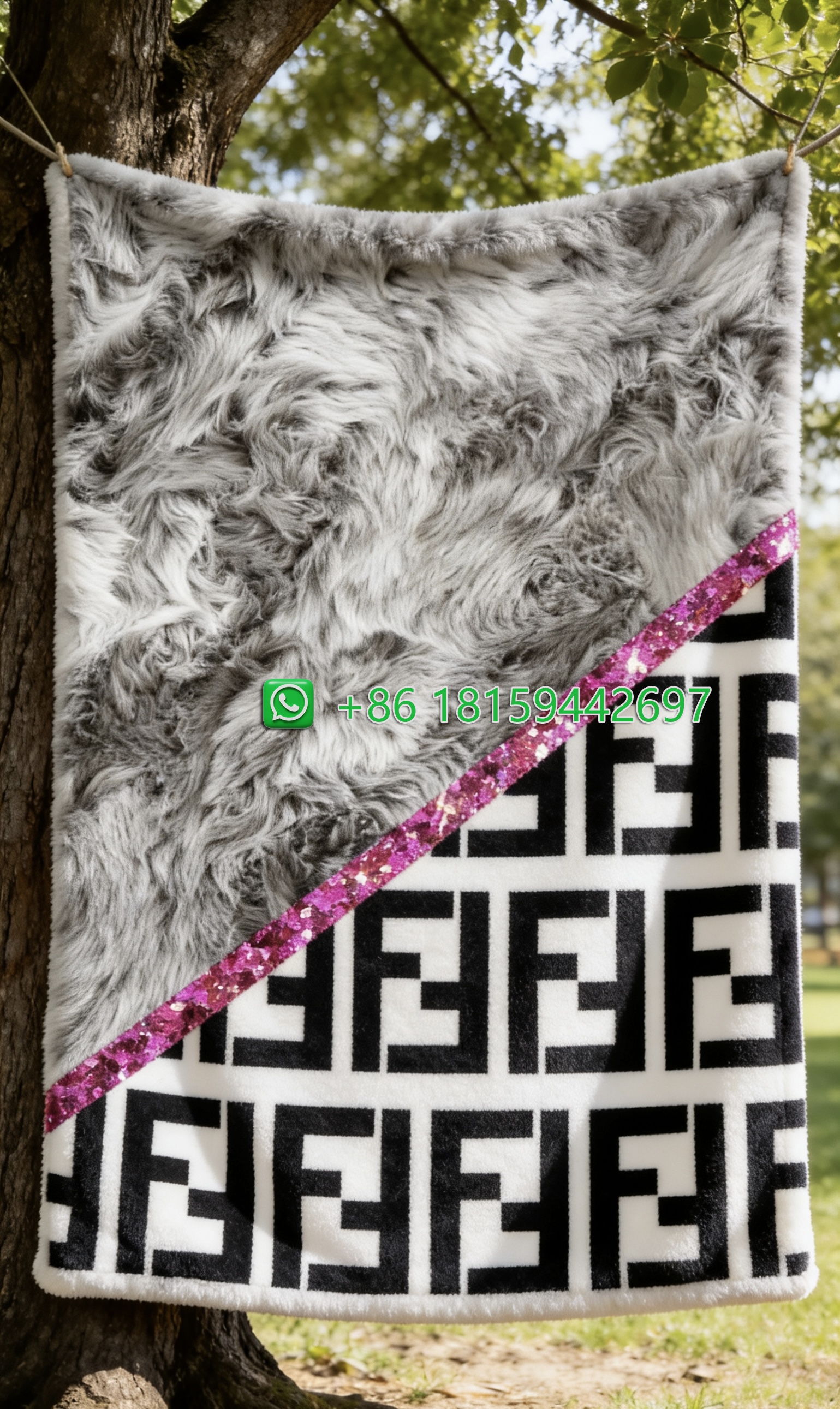 Fendi Throw Blankets